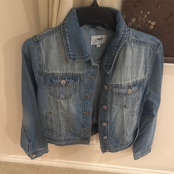 Ci Sono Jackets & Blazers - Ci Sono Light Blue Denim Jacket